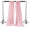 Pack of 2 Polyester Poplin Backdrop Drapes 96 x 58 Inch Semi-Opaque Event Panels